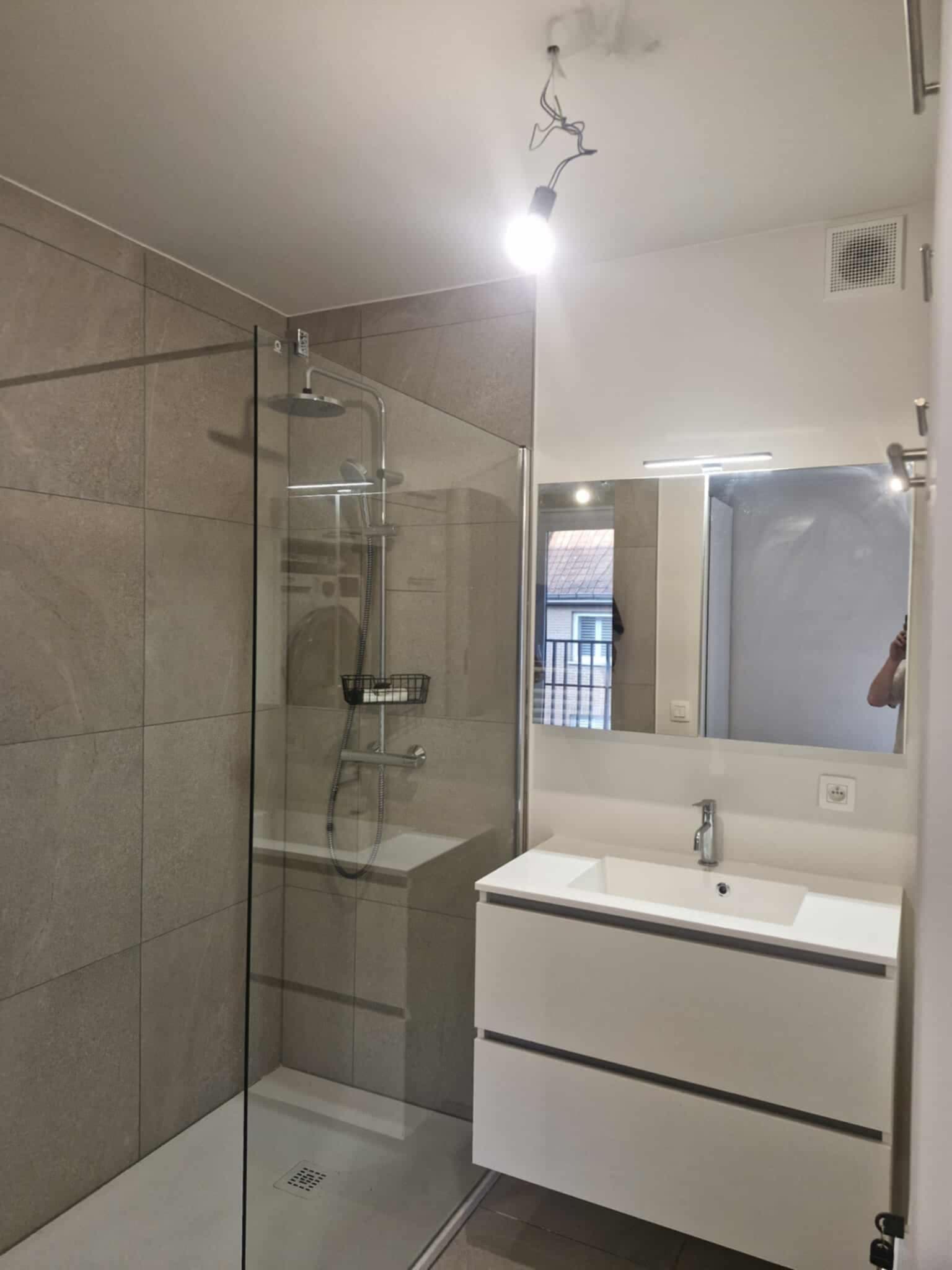 Badkamer na renovatie