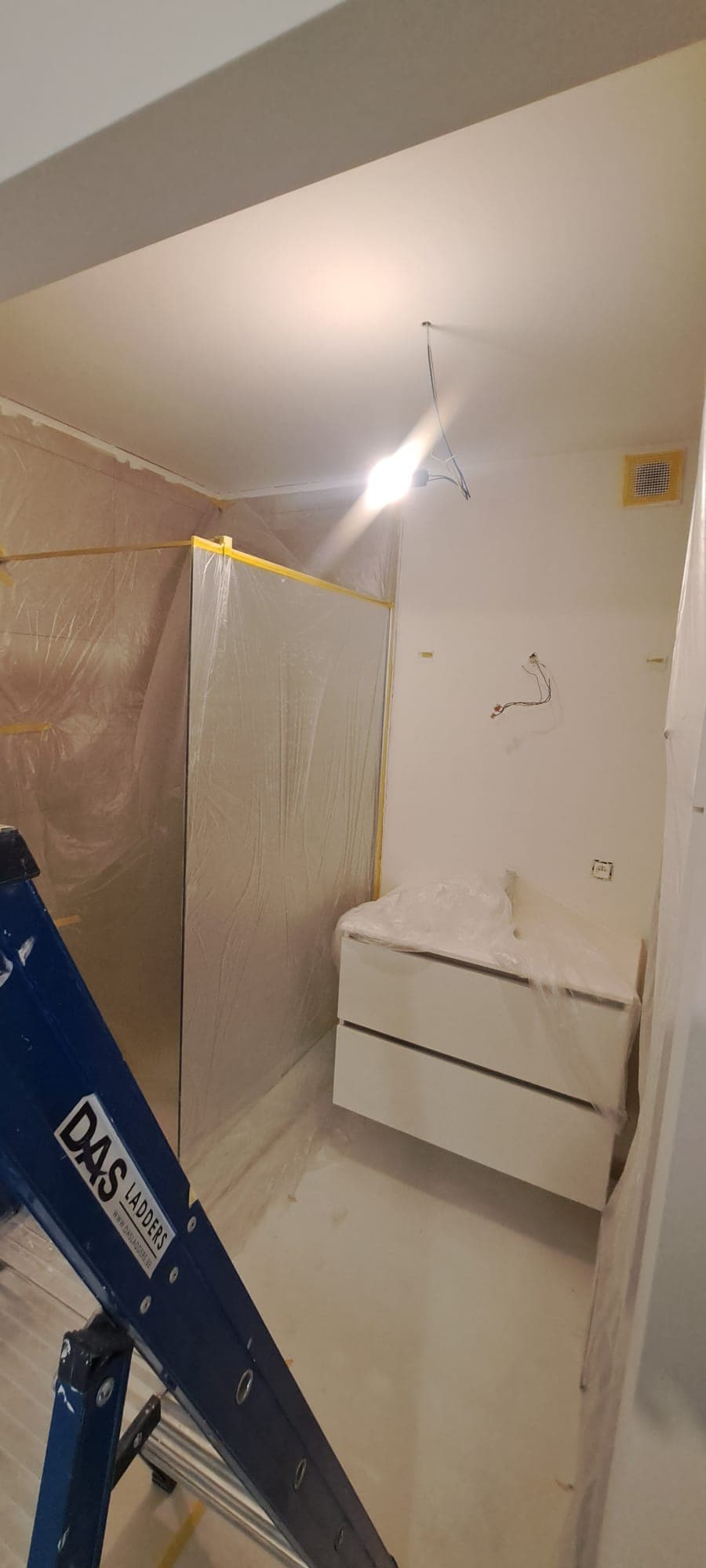 Badkamer vóór renovatie