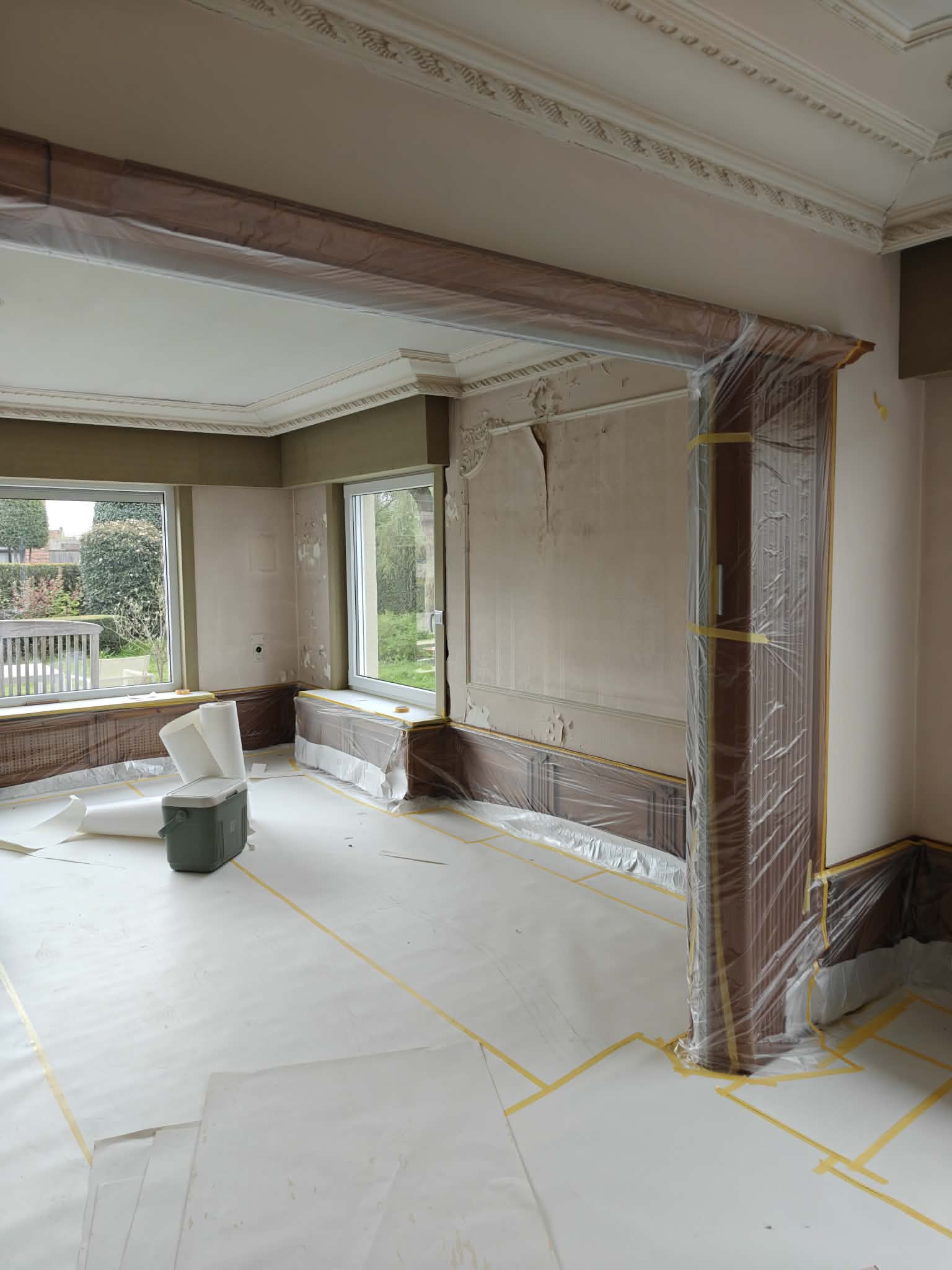 Living vóór renovatie